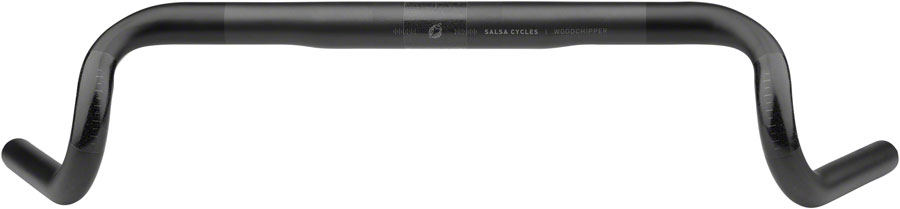 Salsa Woodchipper Drop Handlebar - Carbon, 31.8mm, 42cm, Black 
