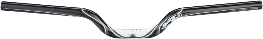 Answer BMX Carbon Mini BMX Handlebar - 3.5", Black/Red/White