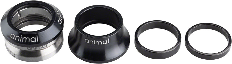 Animal Integrated Headset Black






