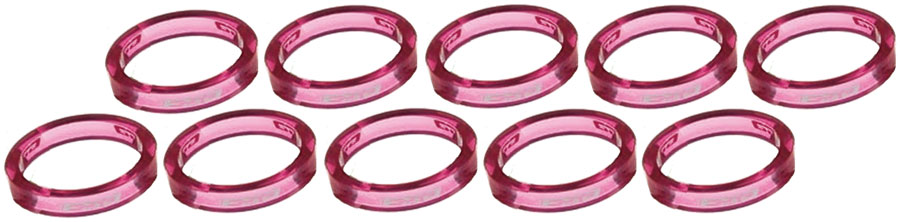 FSA Poly Headset Spacer, 1-1/8" x 5mm, 10pcs