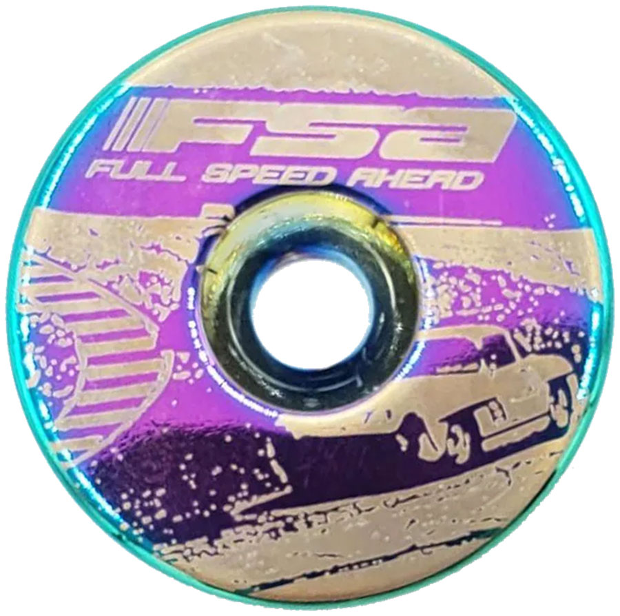 FSA Sea Otter Racetrack Custom Top Cap