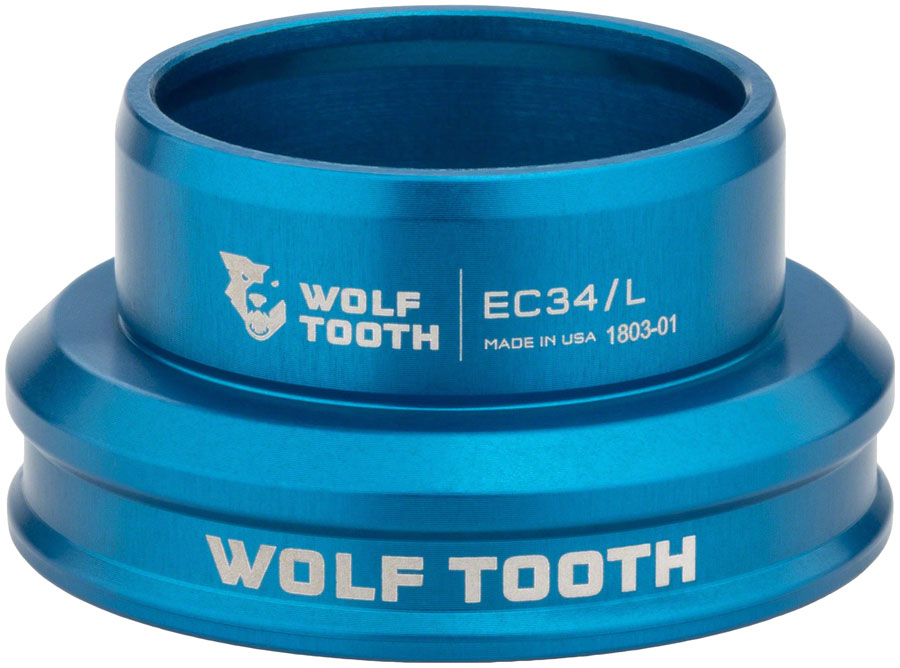 Wolf Tooth Premium Headset - EC34/30 Lower, Blue 