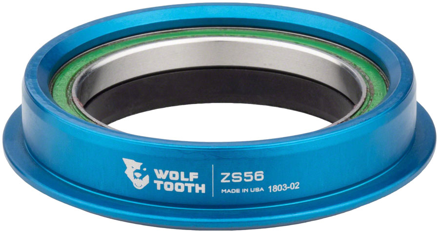 Wolf Tooth Premium Headset - ZS56/40 Lower, Blue 