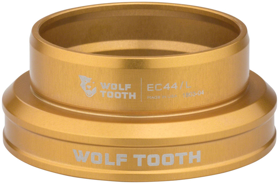 Wolf Tooth Premium Headset - EC44/40 Lower, Gold 
