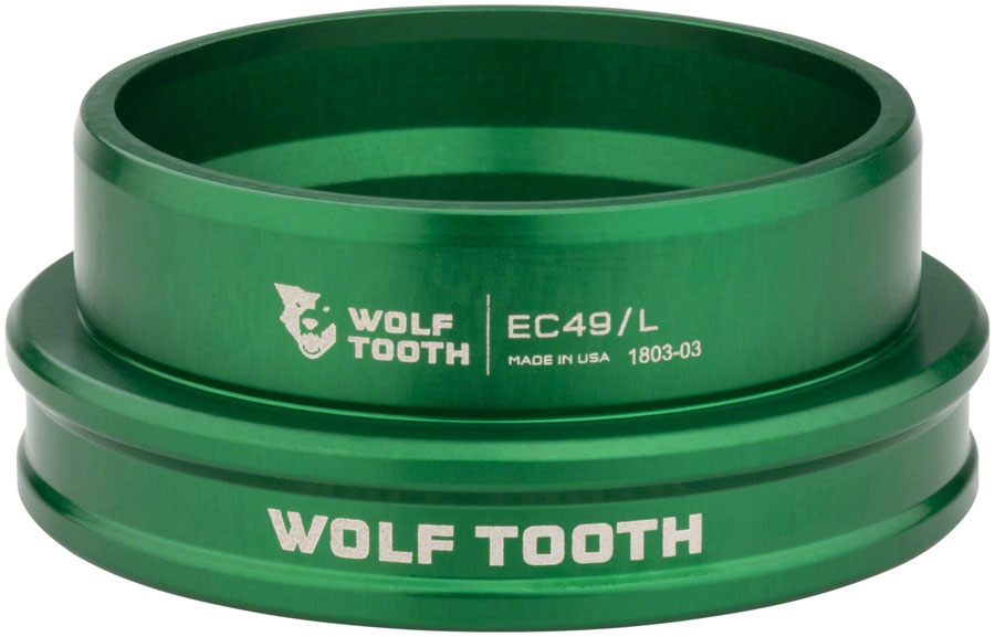 Wolf Tooth Premium Headset - EC49/40 Lower, Green 