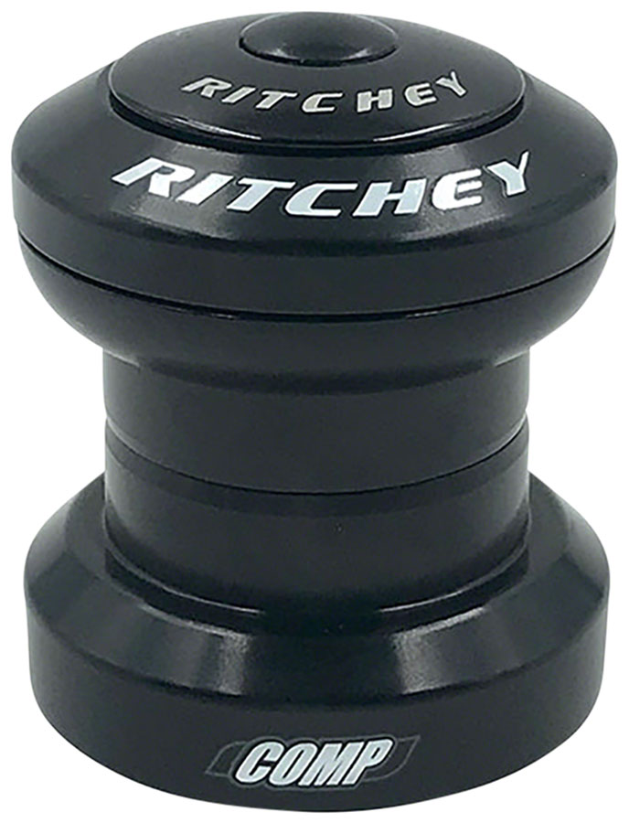Ritchey RL1 External Cup Headset - 1-1/8" Threadless, EC34/28.6, EC34, Black 