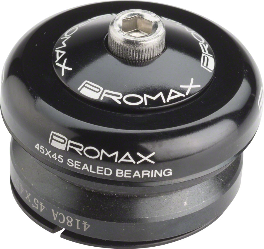 Promax IG-45 Alloy Sealed Integrated 45x45 1" Adaptor Headset Black 