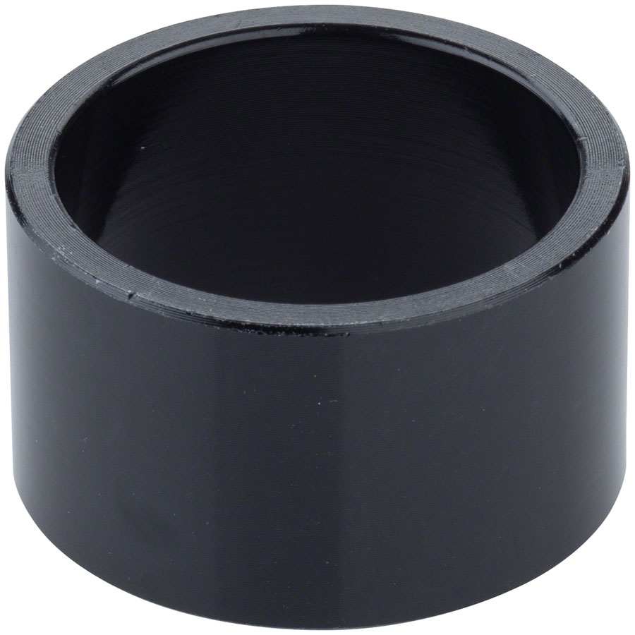 Problem Solvers Headset Stack Spacer - 25.4, 20mm, Aluminum, Black, Sold Each 