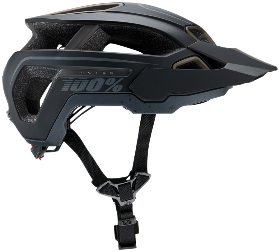 100% Altec Helmet with Fidlock - Black, X-Small/Small