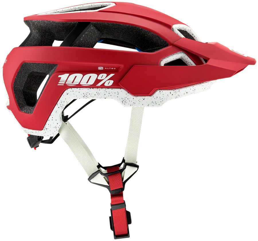 100% Altec Helmet with Fidlock - Deep Red, Large/X-Large