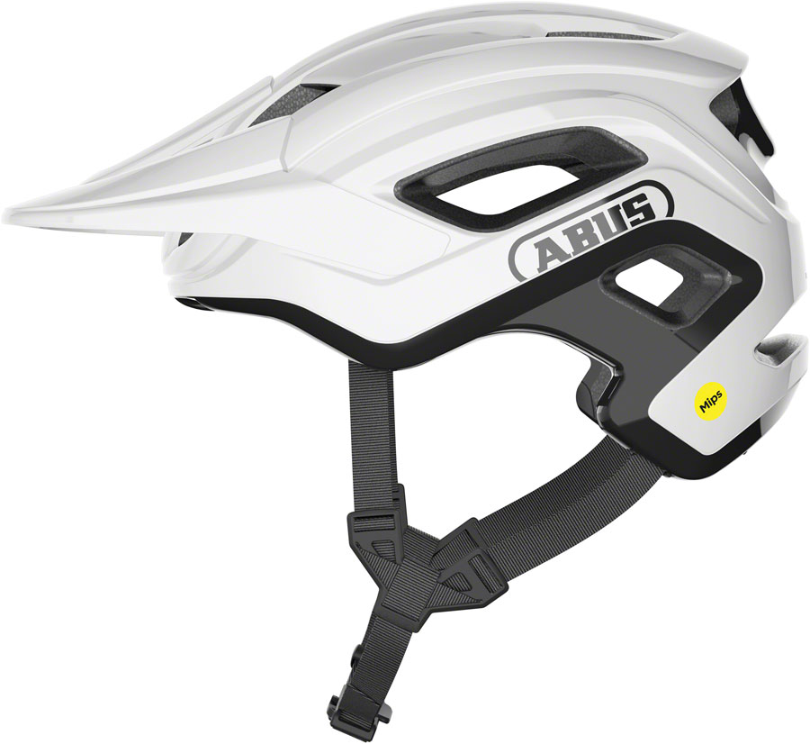 Abus CliffHanger MIPS Helmet - Shiny White, Large 