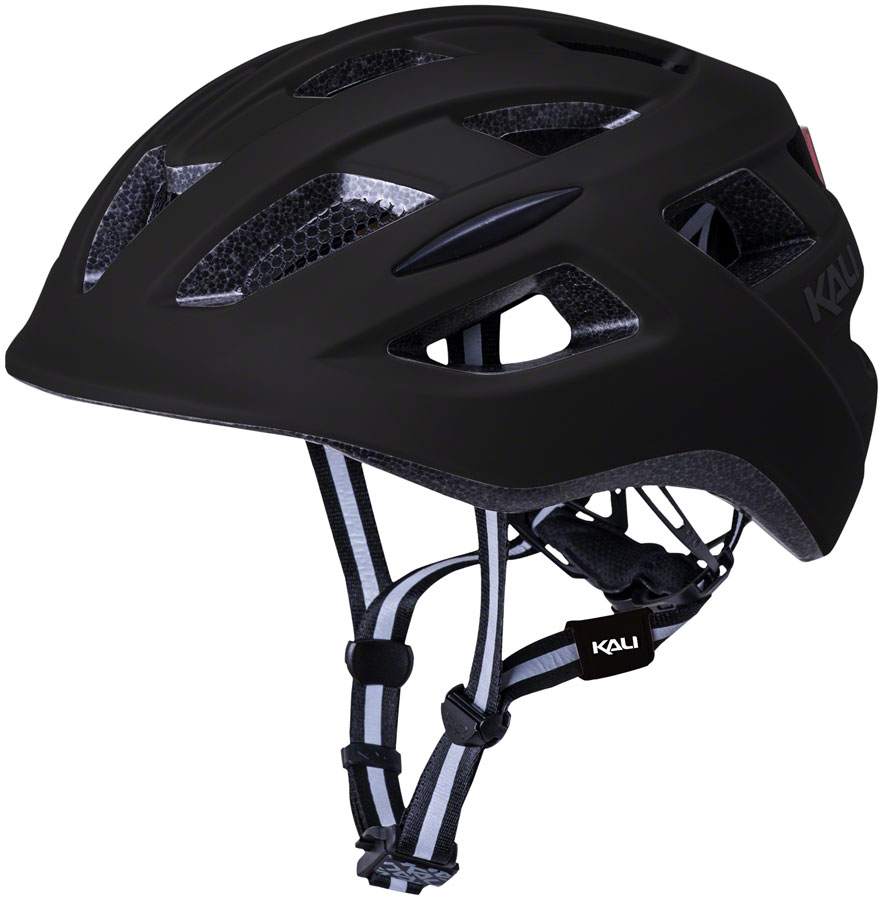Kali Protectives Central Helmet Matte Black, Lighted, Small/Medium