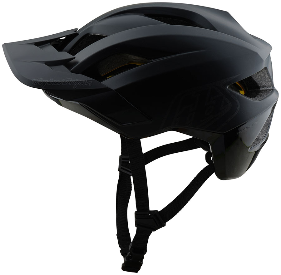 Troy Lee Designs Flowline Helmet  Point Black/Charcoal, X-Small/Small