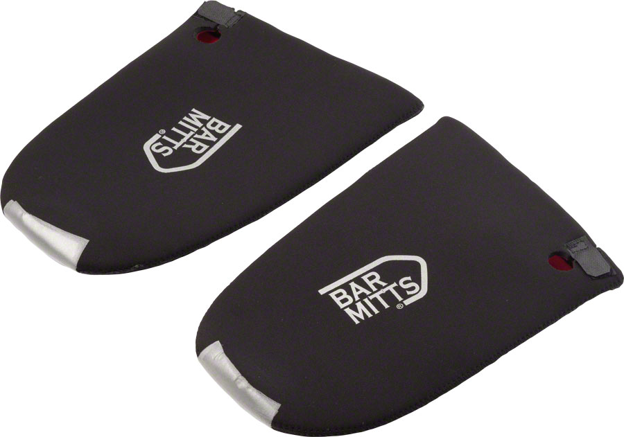Bar Mitts Bullhorn / Cowhorn Pogie Handlebar Mittens: One Size, Black 
