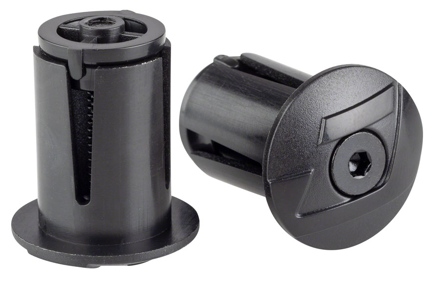 Jagwire Locking Bar End Plugs, Black 