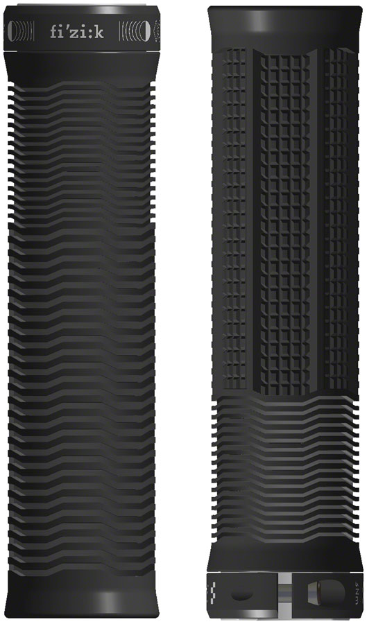 Fizik Comfort Feel Grips - Black, Lock-On