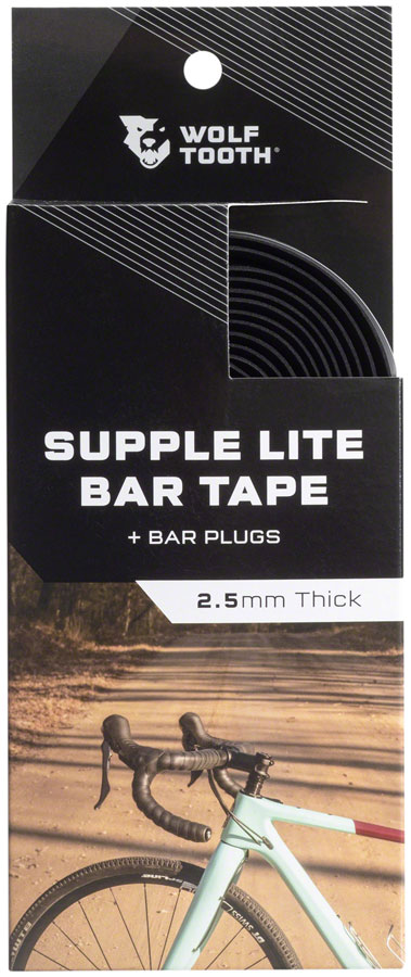 Wolf Tooth Supple Lite Bar Tape is thinner, super wide, and Wolf Tooth Supple Lite Bar Tape is thinner, super wide, and