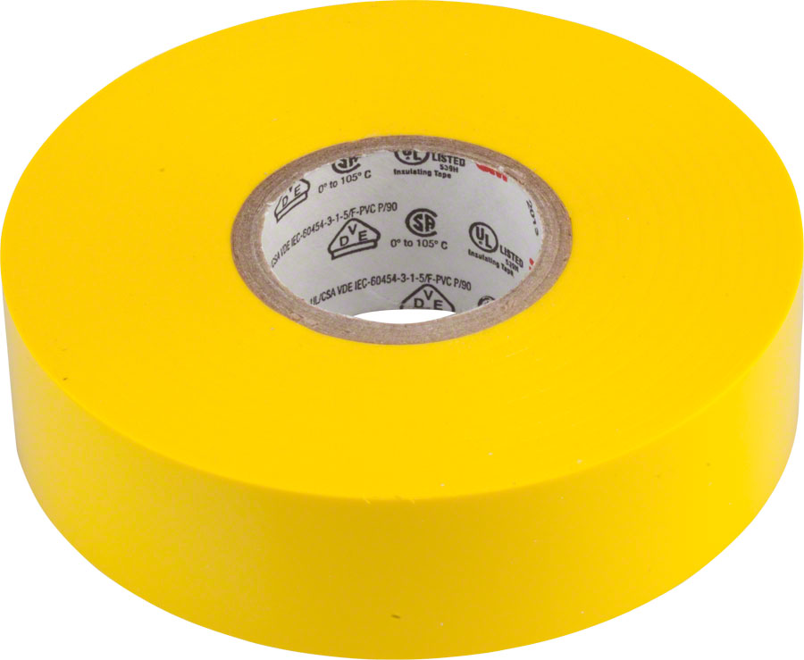 3M Scotch Electrical Tape #35 3/4 x 66' Yellow