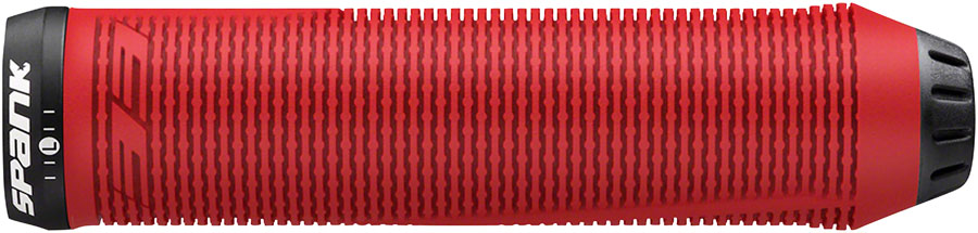 Spank Spike 33 Grips - 33mm Diameter, Red 