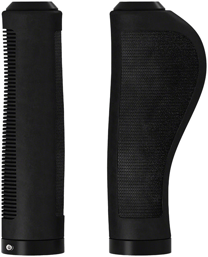 Brooks Ergonomic Rubber Grip - Black, 130/130mm






