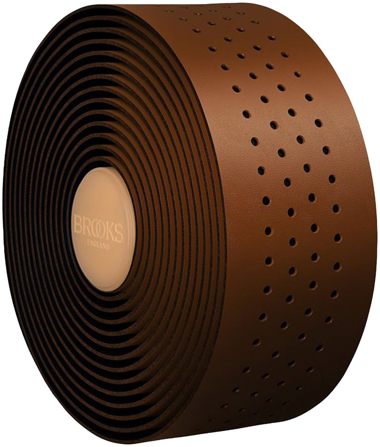 Brooks Leather Bar Tape - Antique Brown