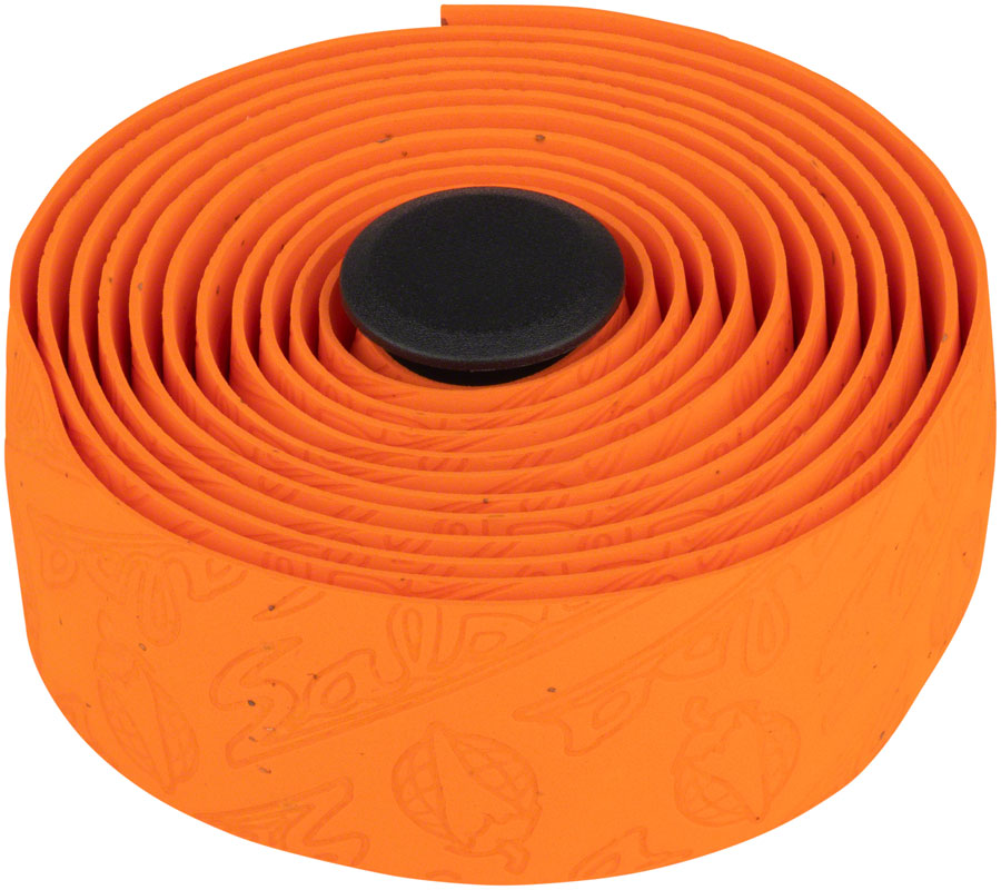 Salsa Gel Cork Bar Tape - Orange 