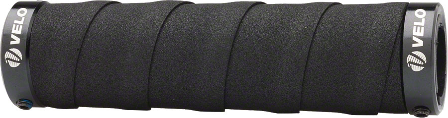 Velo Attune Grips - Black, Lock-On 
