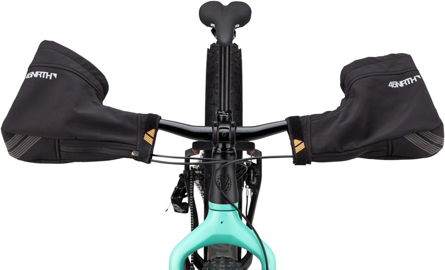 45NRTH Draugenklaw Flat Bar Pogies - Black, One Size 