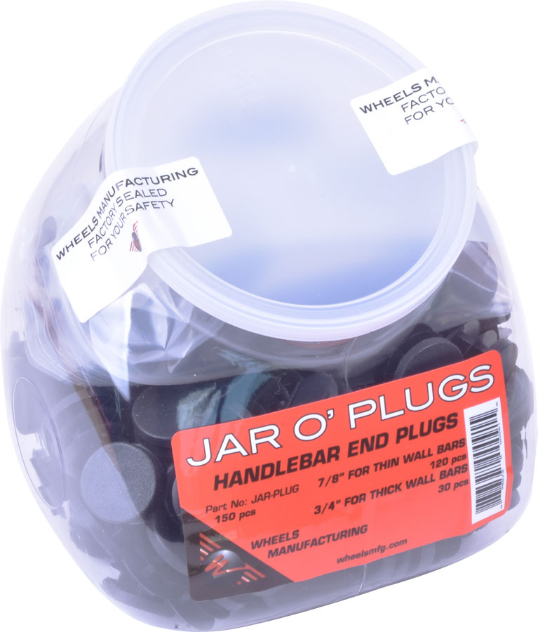 Wheels Manufacturing Jar O' Plugs: 150 Total (120 for Thinwall and 30 for Thickwall Handlebars)






