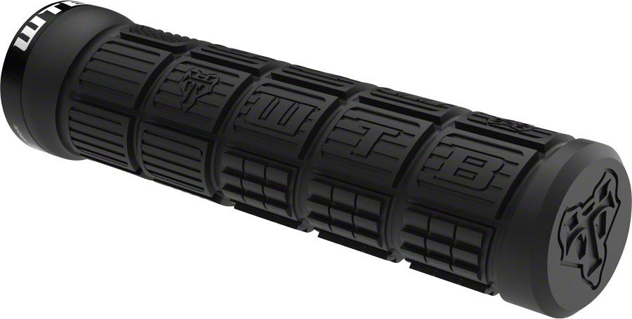 WTB Wafel Grips - Black, Lock-On






