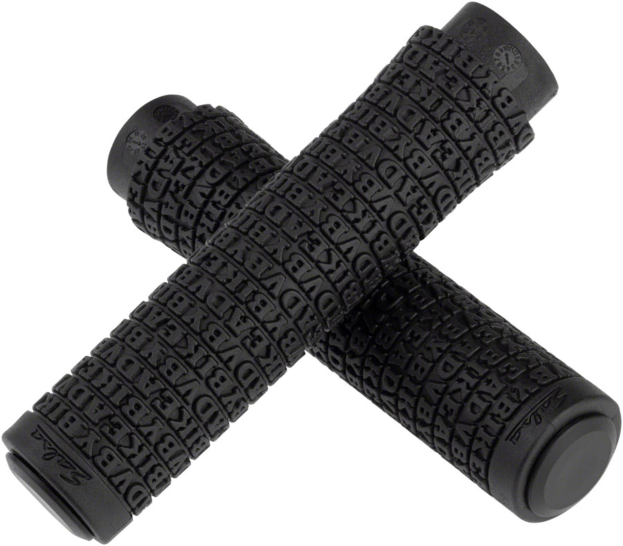 Salsa Backcountry Lock-On Grips - Black, Lock-On, Grips Only 