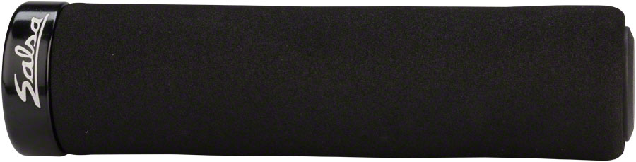 Salsa Fat Foam Lock-On Grips - Black, Lock-On 