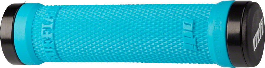 ODI Ruffian Grips - Aqua, Lock-On 