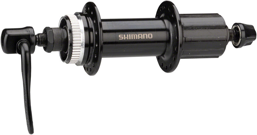 Shimano Altus FH-MT200-B Rear Hub - QR x 141mm, Center-Lock, HG10, Black, 32H 