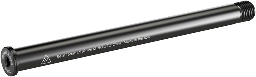 Wheels Manufacturing Front Thru Axle - M15 x 1.5 x 12, 189mm
