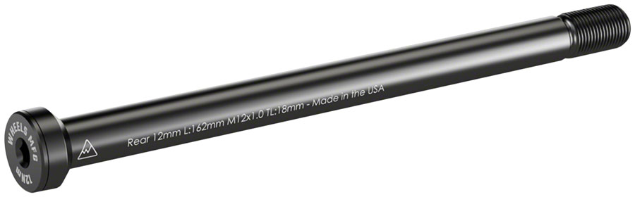 Wheels Manufacturing Rear Thru Axle - M12 x 1 x 18, 162mm 