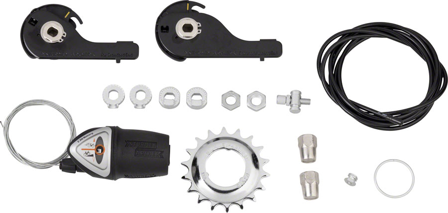 Moyeu Sturmey Archer RS-RK3 - 3 Vitesses, 32H, 135OLD, Disque 6 Boulons - Neuf