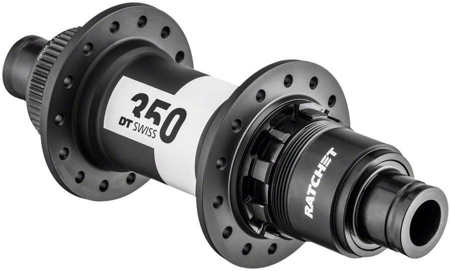 DT Swiss 350 Rear Hub - 12 x 148mm, Center-Lock, XD, Black, 32H, 36pt 