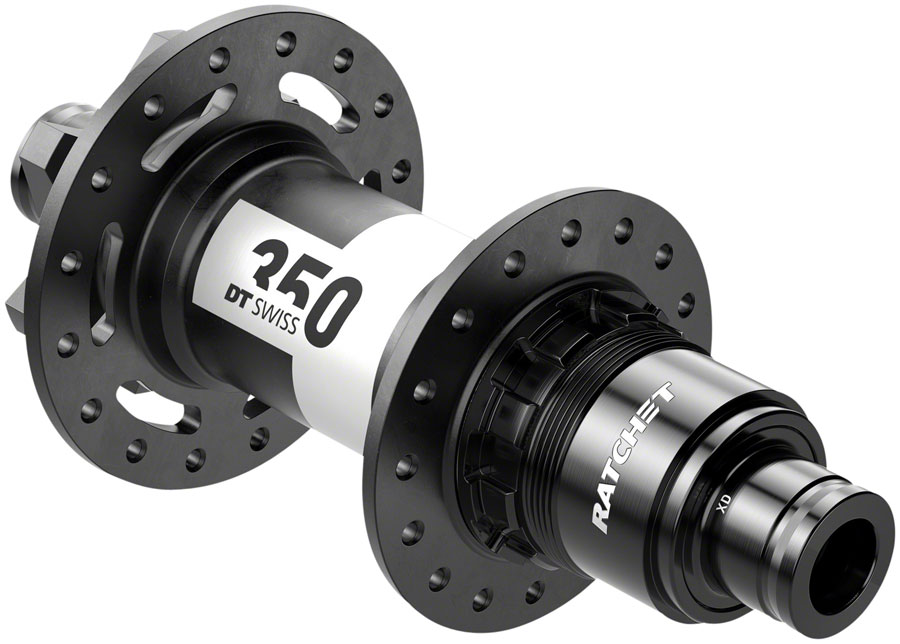 DT Swiss 350 Rear Hub - 12 x 142mm, 6-Bolt, XD, Black, 28H, 36pt






