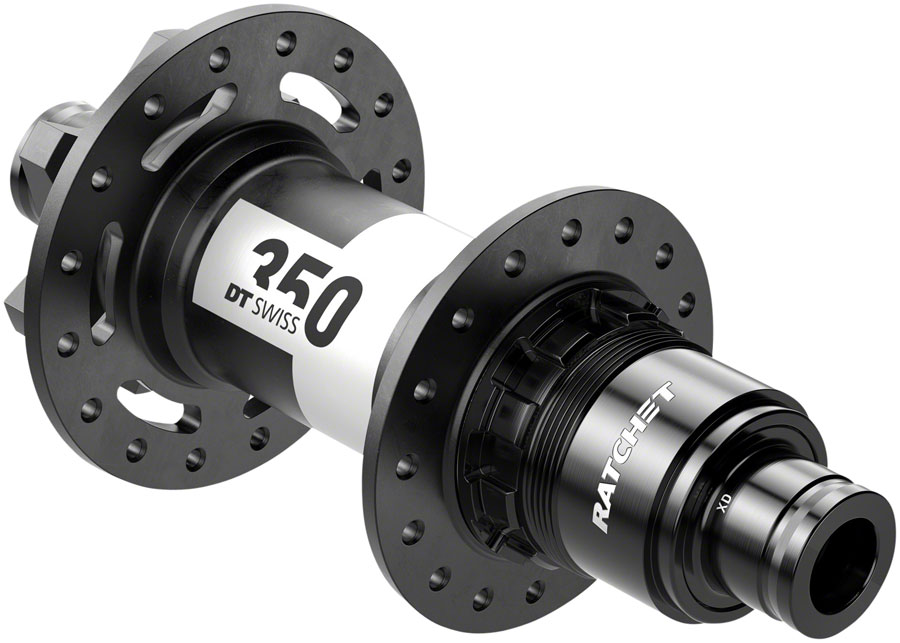 DT Swiss 350 Rear Hub - 12 x 150mm, 6-Bolt, XD, Black, 32H, 36pt 