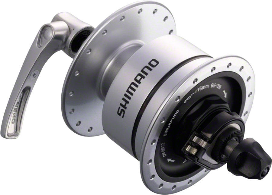 Shimano Deore LX DH3N72 Dynamo Front Hub QR x 100mm, Rim Brake