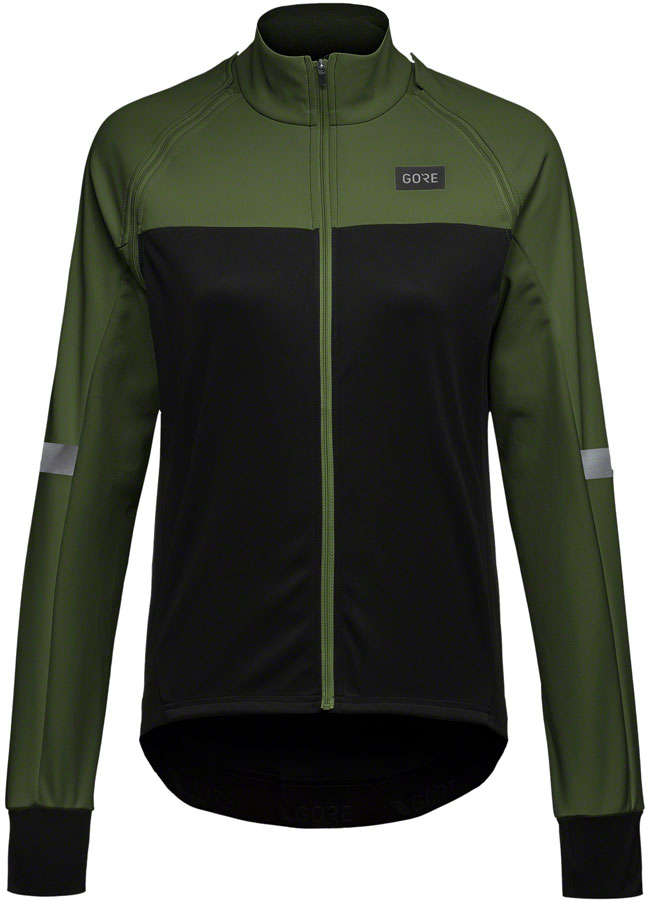Gorewear Phantom Jacket - Black/Green, Women's, Small 
