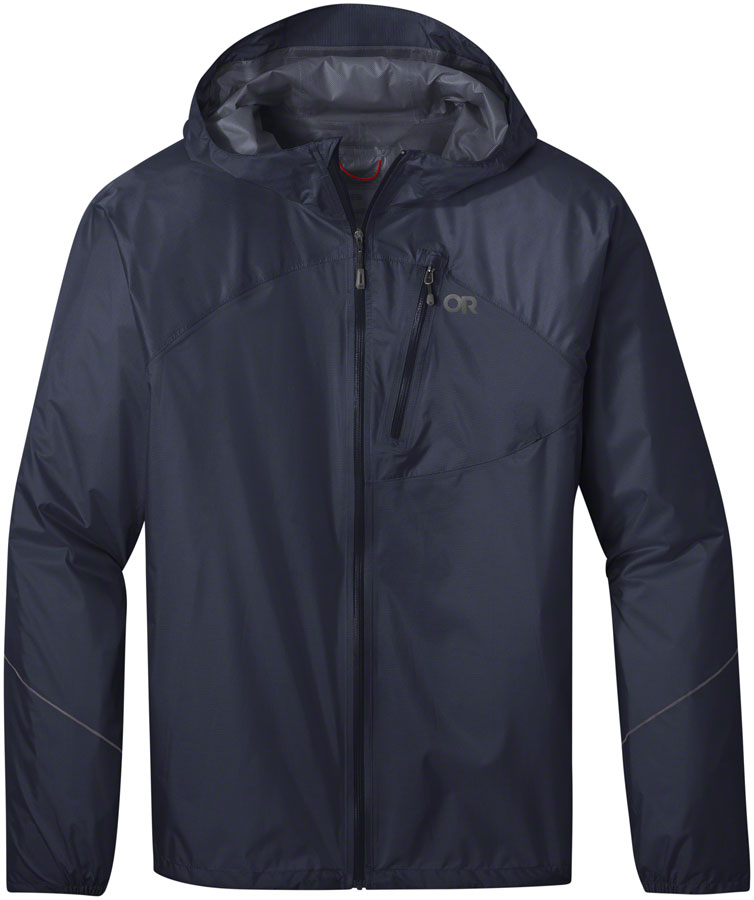 Outdoor Research Helium Rain Jacket - Naval Blue, Men's, Small