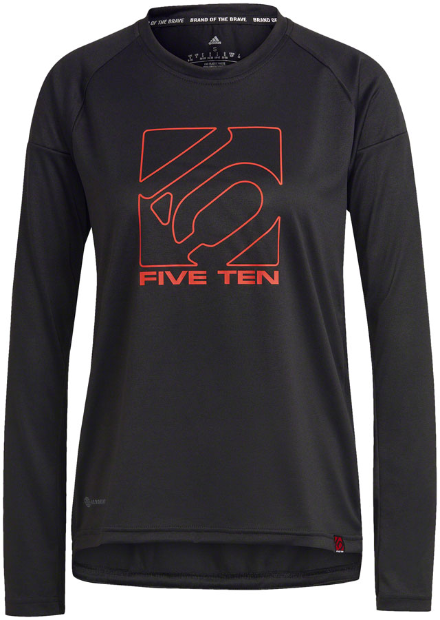 Five Ten Long Sleeve Jersey - Black, Women's, Medium 