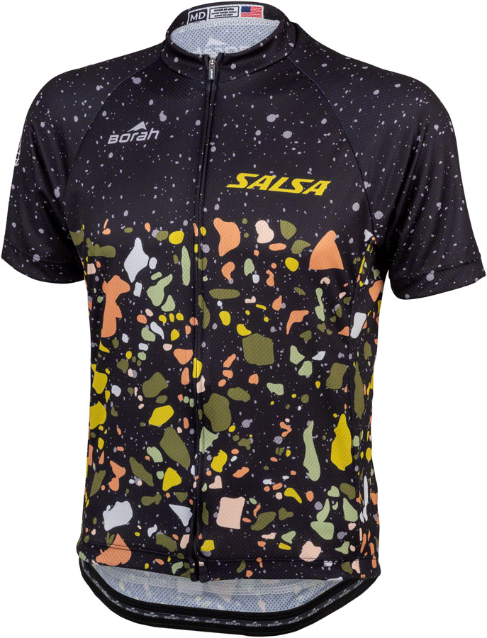 Salsa Men's Terrazzo Jersey - Large, Black 