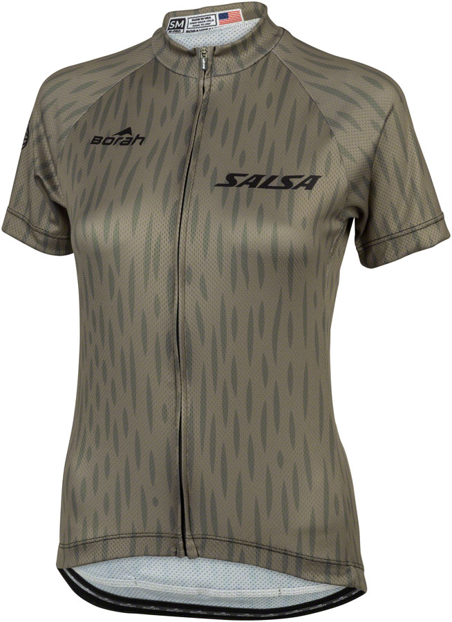 Salsa Women's Hinterland Jersey - 3X-Large, Olive Green 