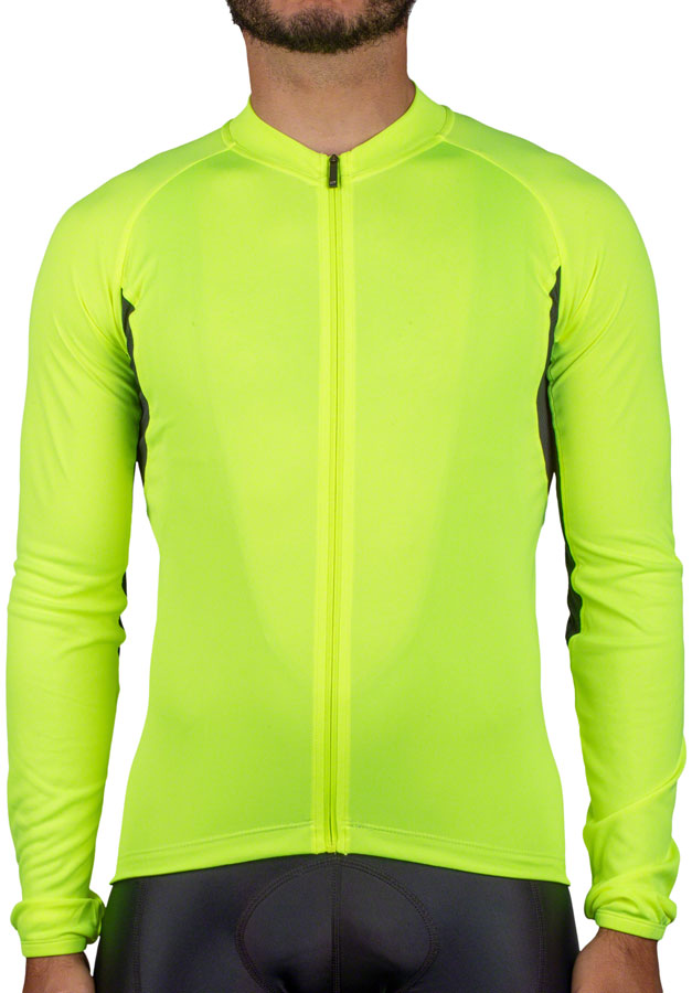 Bellwether Sol-Air UPF Long Sleeve Jersey - Hi-Vis, Men's, X-Large