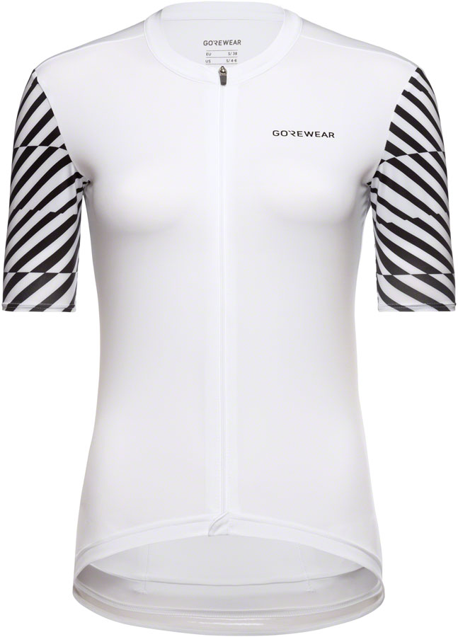 Gorewear Swiftride Optical Jersey - White/Black, Women's, Large