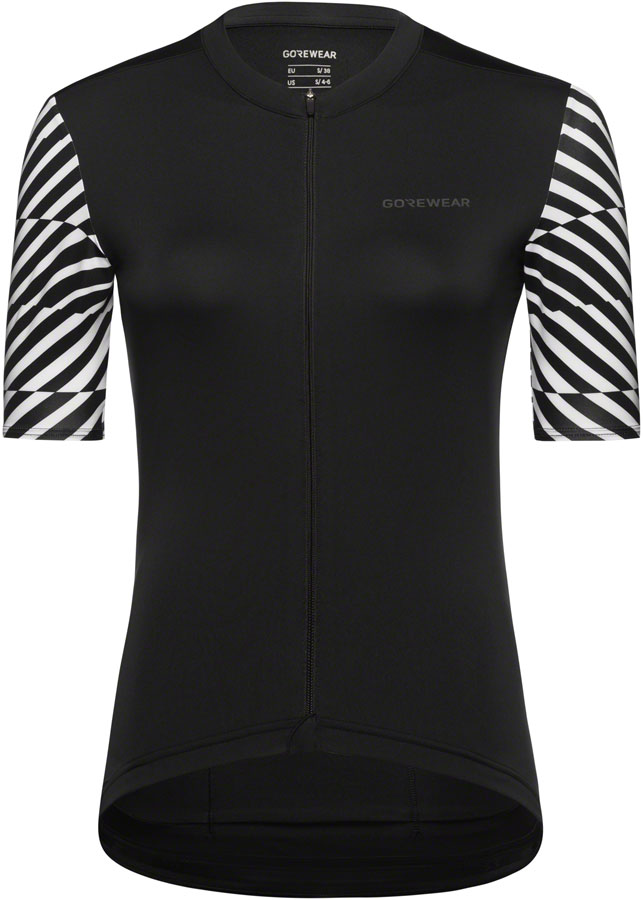 Gorewear Swiftride Optical Jersey - Black/White, Women's, Large