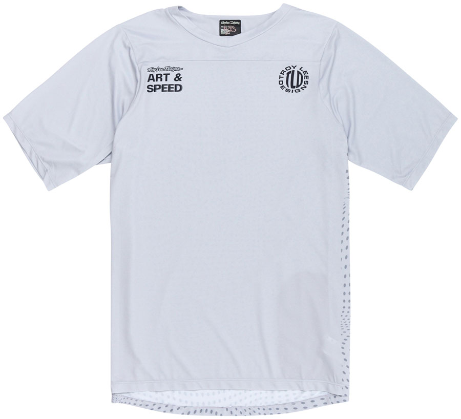 Troy Lee Designs Skyline Short Sleeve Jersey  Radioscape Mist, Medium